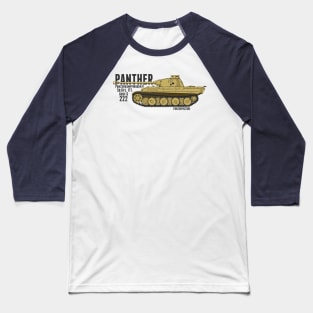 Panther Ausf.G 222 T-Shirt Baseball T-Shirt
